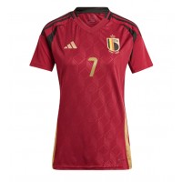 Belgicko Kevin De Bruyne #7 Domáci Ženy futbalový dres ME 2024 Krátky Rukáv